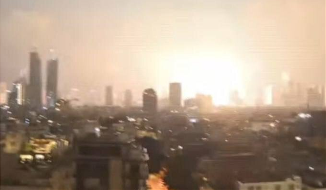 Misiles en Tel Aviv/Theran Times