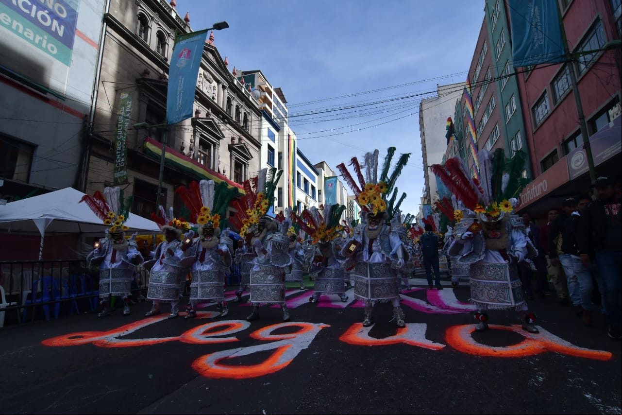 Entrada del Gran Poder en la ciudad de La Paz /Fotos: APG