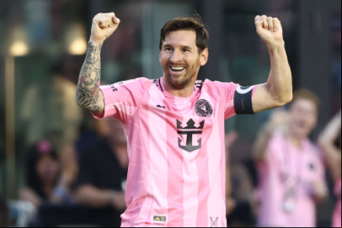 Lionel Messi, jugador del Inter Miami. Foto. Internet  