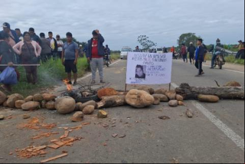 Bloqueo en Yapacaní