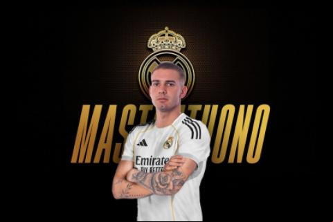 Mastantuono jugará en el Real Madrid.