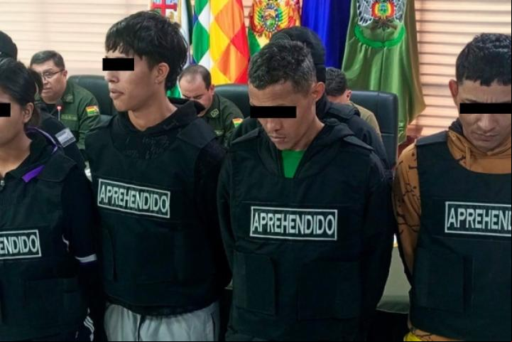 Cuatro personas fueron enviadas a la cárcel