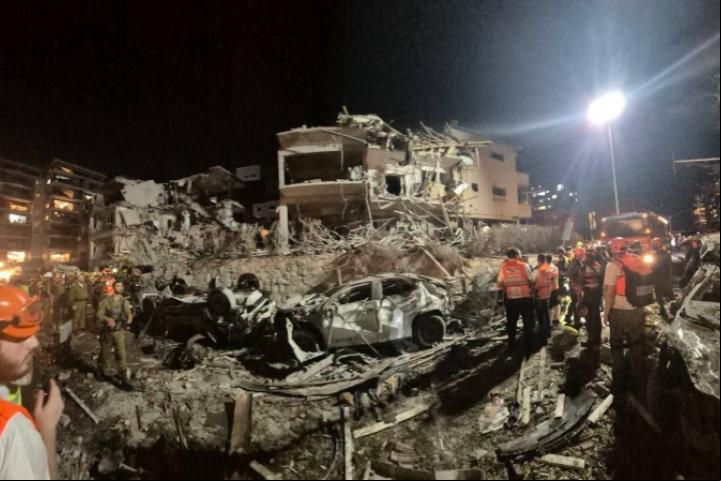 Bombardeo en Teherán/ Tehran times
