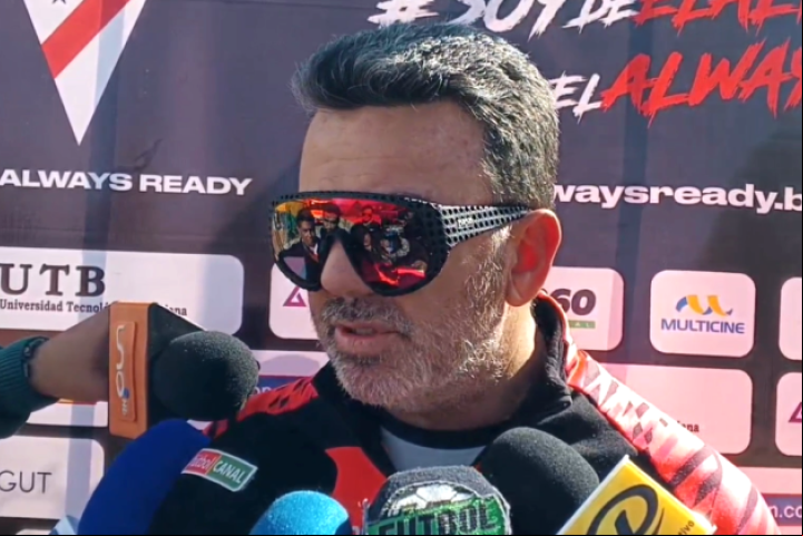 Julio César Baldivieso, director técnico de Always Ready 