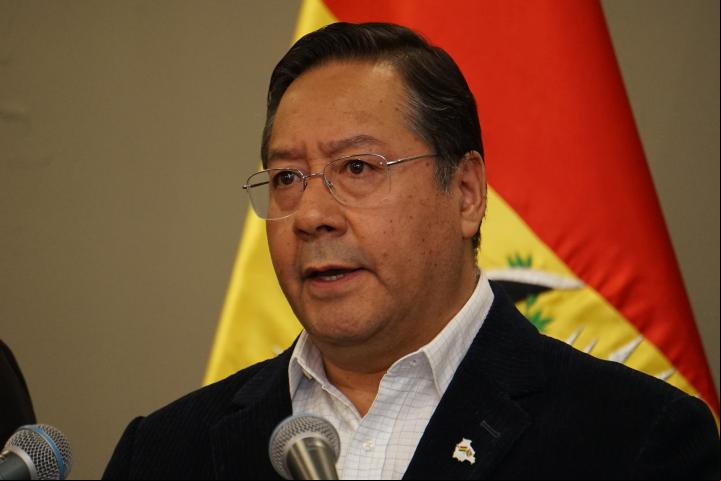 Luis Arce. Foto: APG